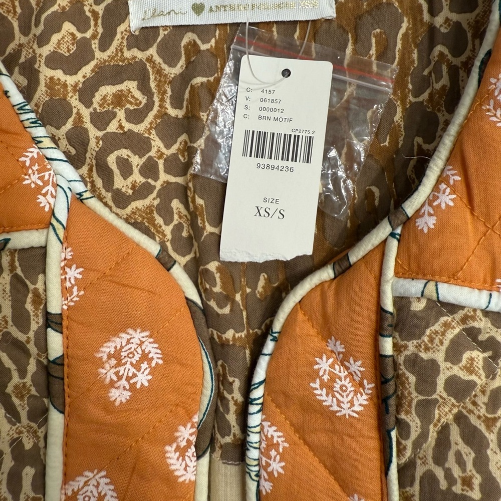 Anthropologie Multicolor Patchwork Jacket - image 3